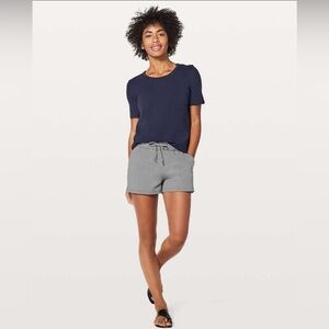 Lululemon On The Fly Short *2.5" - Heathered Slate